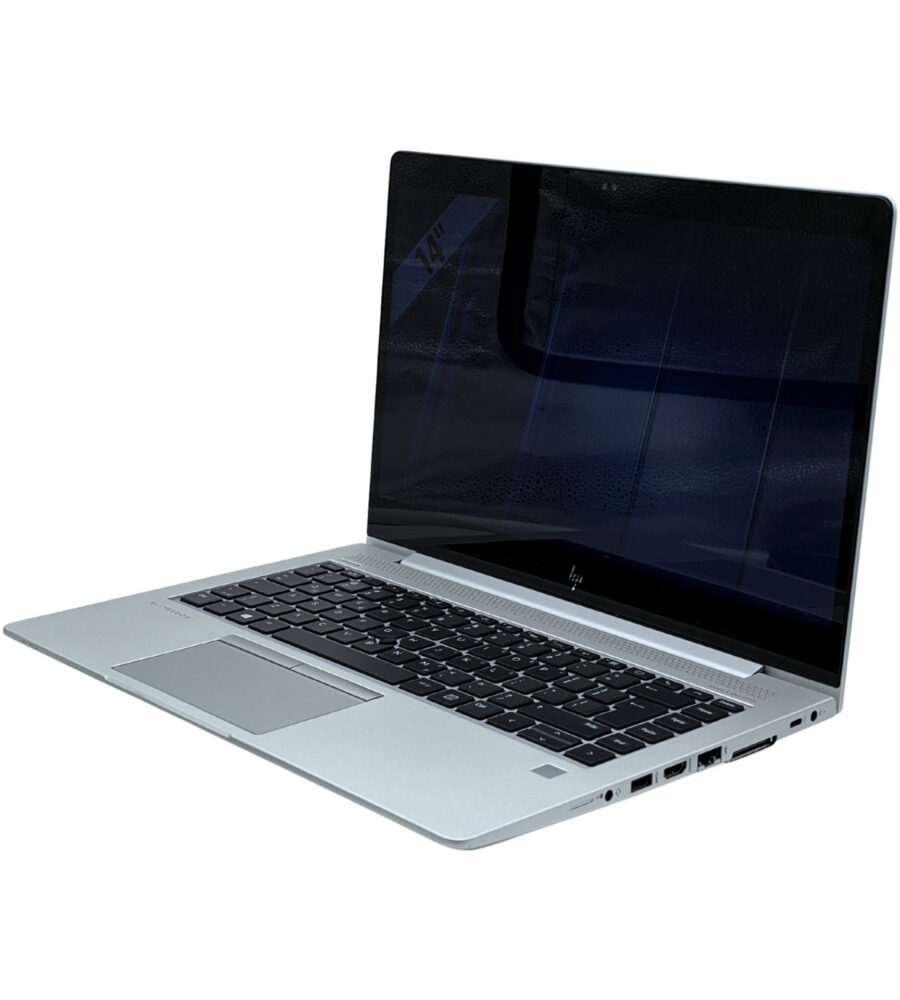 HP EliteBook 840 G5 widok z prawej strony pod kątem złącze Thunderbolt USB-C i HDMI