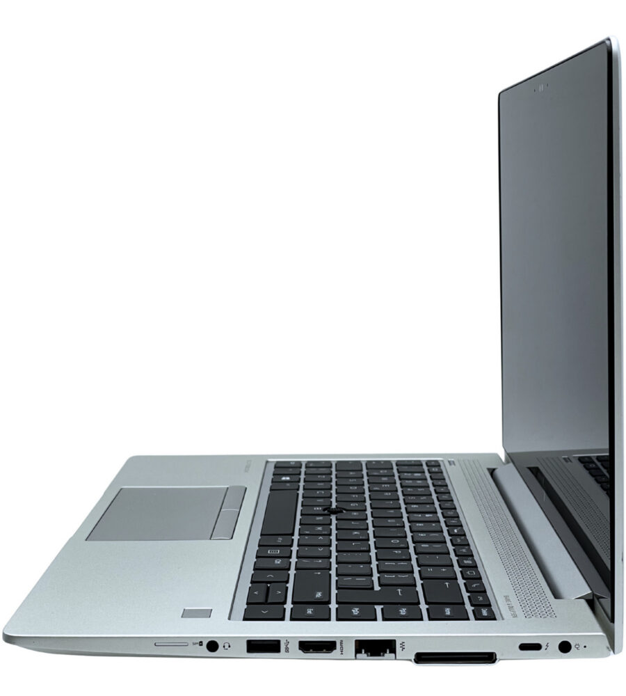 HP EliteBook 840 G5 prawy profil obudowy złącza komunikacyjne i gniazdo audio