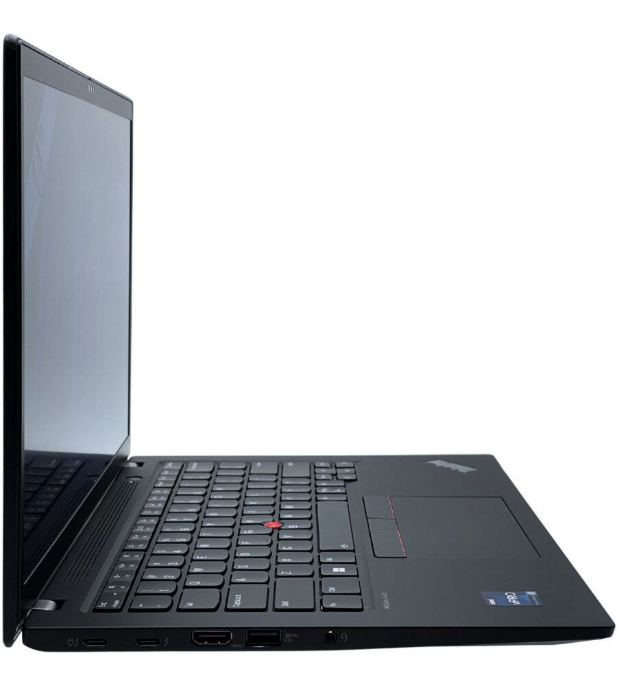 Lenovo ThinkPad T14s Gen 4 porty z lewej strony dwa złącza Thunderbolt 4 HDMI oraz USB 3.2