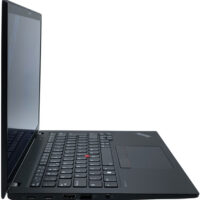 Lenovo ThinkPad T14s Gen 4 – lewy bok laptopa Lenovo ThinkPad T14s Gen 4 widok z lewej strony z portami