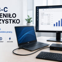 USB-C zmieniło wszystko. Jak podłączyć monitor, internet i zasilanie jednym kablem?