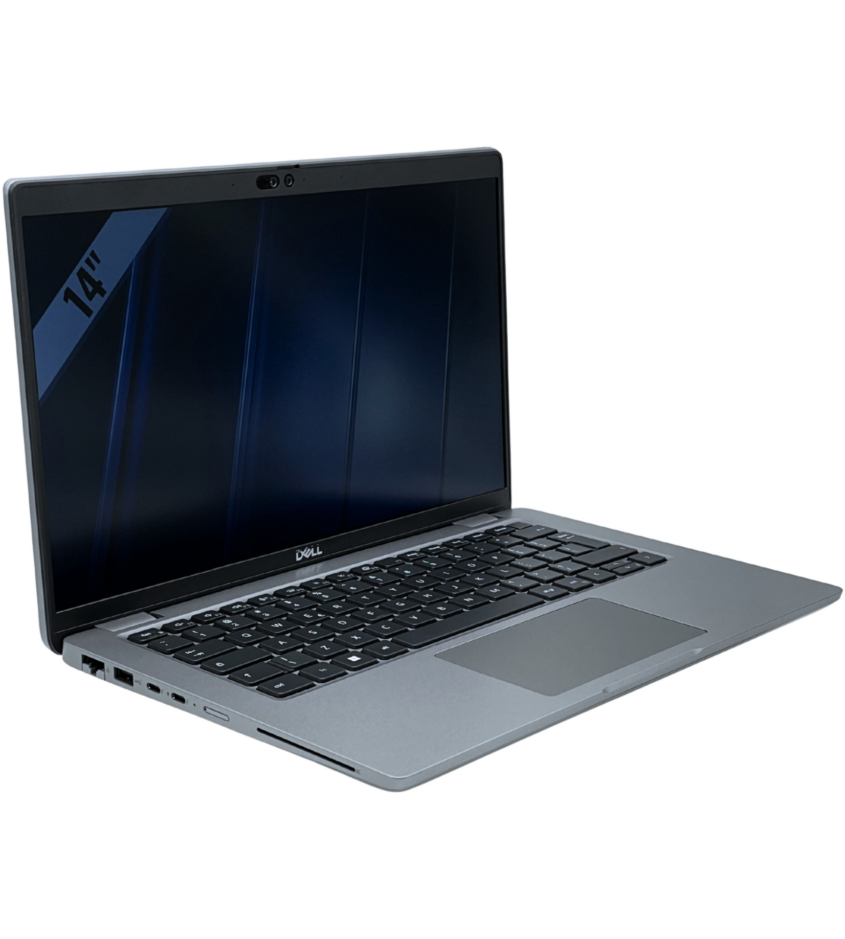 Dell Latitude 5440 widok pod kątem z lewej strony porty Thunderbolt i USB