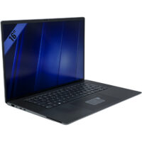 Dell Precision 5680 – lewy bok pod kątem Dell Precision 5680 widok z lewej strony pod kątem z widocznymi złączami