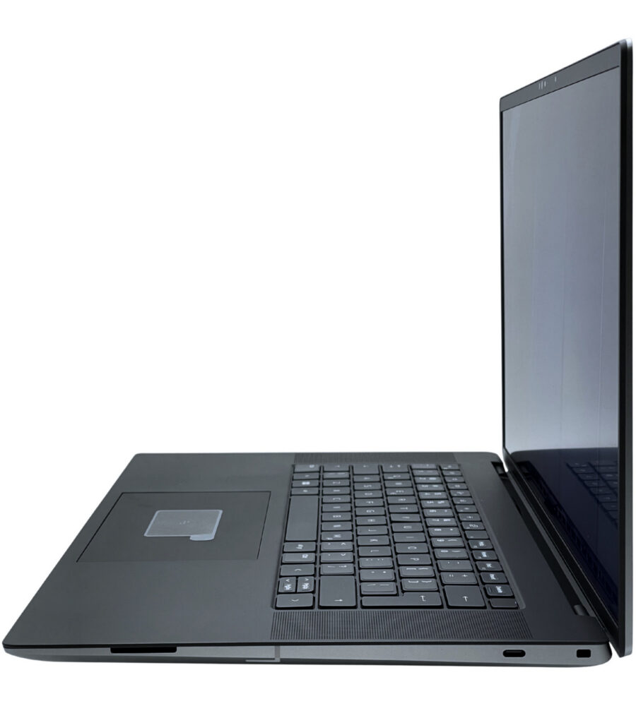 Dell Precision 5680 – porty z prawej strony Dell Precision 5680 prawy bok urządzenia interfejsy i czytnik kart