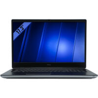 Dell Precision 7760 laptop poleasingowy widok od przodu z otwartą klapą