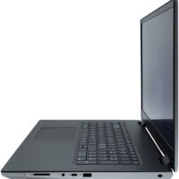 Dell Precision 7770 – prawa strona porty Dell Precision 7770 widok bezpośrednio z prawej strony z portami USB i gniazdem audio
