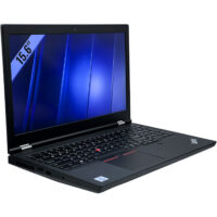 Lenovo ThinkPad P15 Gen 1 – lewy profil pod kątem Lenovo ThinkPad P15 Gen 1 widok z lewej strony pod kątem