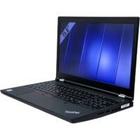 Lenovo ThinkPad P15 Gen 1 – prawy profil pod kątem Lenovo ThinkPad P15 Gen 1 widok z prawej strony pod kątem