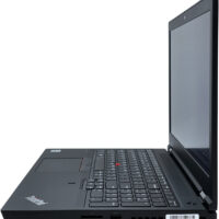 Lenovo ThinkPad P15 Gen 1 – prawy bok laptopa Lenovo ThinkPad P15 Gen 1 porty z prawej strony obudowy