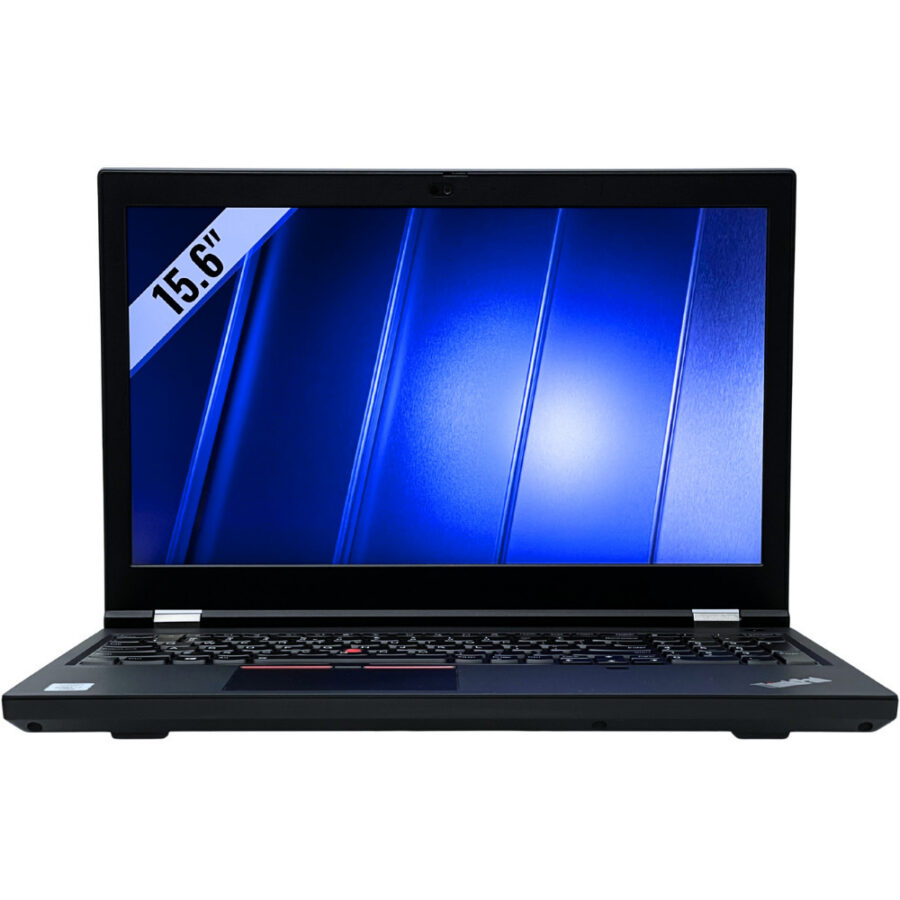 Lenovo ThinkPad P15 Gen 1 – widok ogólny Lenovo ThinkPad P15 Gen 1 widok od przodu otwartego laptopa