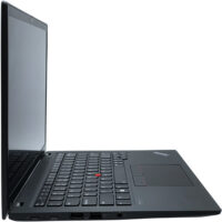 Lenovo ThinkPad T14s Gen 3 – porty po lewej stronie Lenovo ThinkPad T14s Gen 3 lewy bok z profilu złącza audio i ładowania
