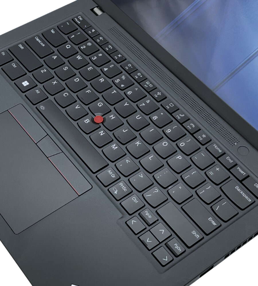Lenovo ThinkPad T14s Gen 3 – legendarna klawiatura Lenovo ThinkPad T14s Gen 3 ergonomiczna klawiatura QWERTY US i gładzik