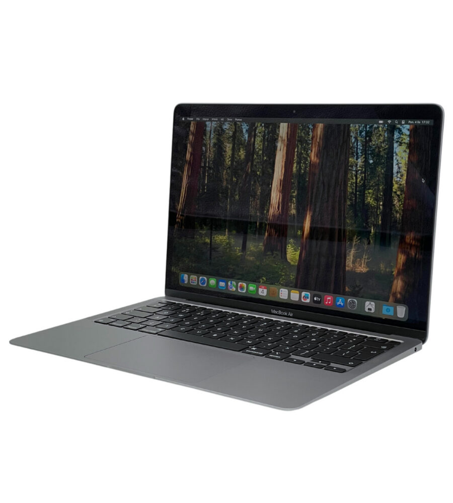 Apple MacBook Air 13 A2337 – prawy bok pod kątem Apple MacBook Air 13 A2337 widok z prawej strony pod kątem gniazdo audio