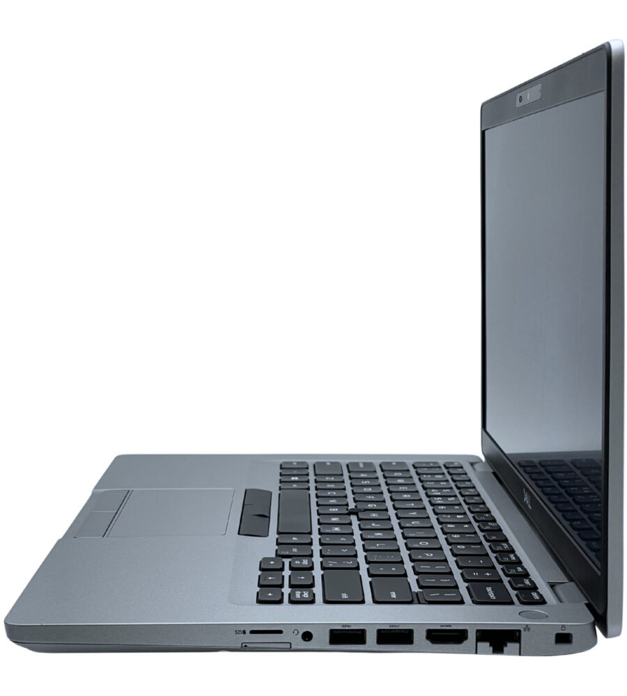 Dell Latitude 5410 – prawy profil z portami Dell Latitude 5410 widok z prawej strony z portami