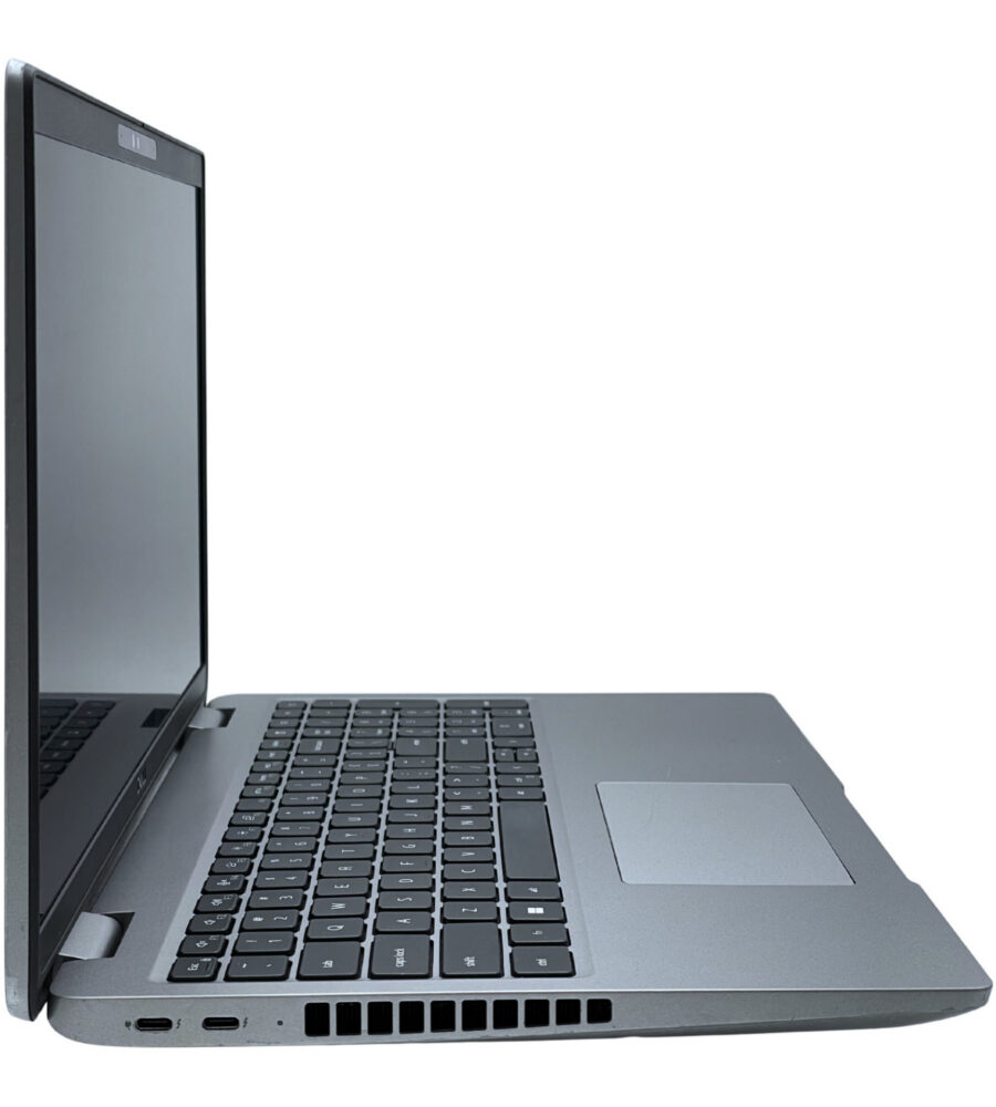 Dell Precision 3580 – lewy bok laptopa Dell Precision 3580 widok z lewej strony obudowy
