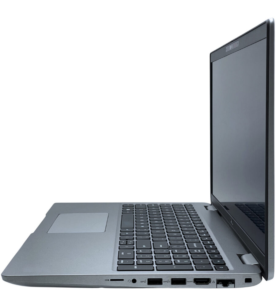 Dell Precision 3580 – prawy bok laptopa Dell Precision 3580 widok z prawej strony obudowy