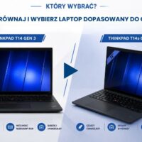 Lenovo ThinkPad T14 Gen 3 czy T14s Gen 3? Porównujemy dwa biznesowe laptopy poleasingowe