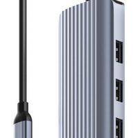 Hub CUDY UH606 6 w 1 USB-C Gigabit & 4K60Hz HDMI Hub CUDY UH606 6 w 1 USB-C Gigabit & 4K60Hz HDMI