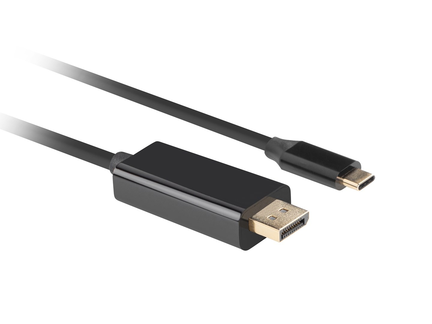 Kabel USB-C(M) – DISPLAYPORT(M) 3M 4K 60HZ Landberg czarny