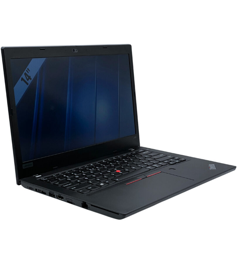 Lenovo ThinkPad L490 widok z lewej strony pod kątem