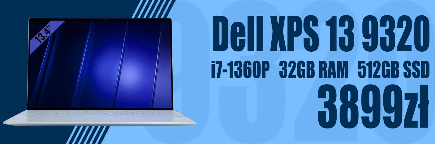 Dell XPS 13 9320 i7-1360P - 32GB 512GB