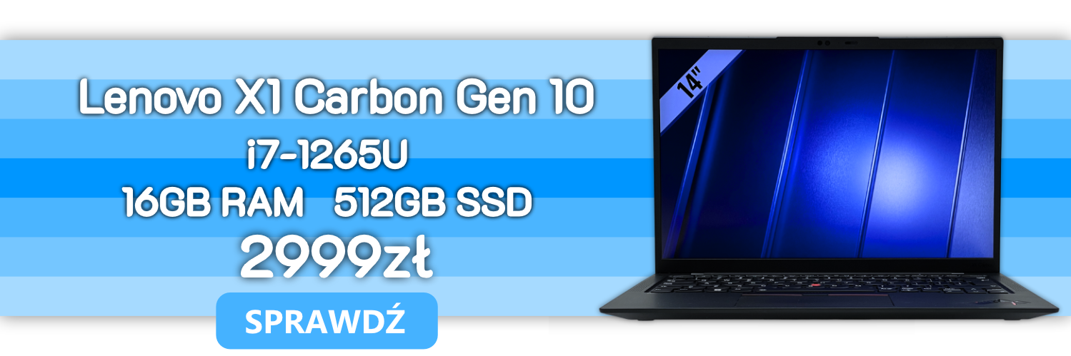 Lenovo X1 Carbon G10 i7-1265U - 16GB 512 GB LTE