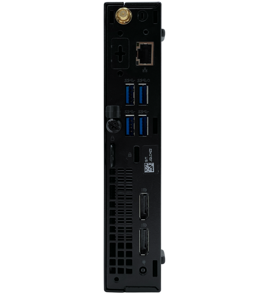 Dell Optiplex 7060 MFF • i5-8500T • 8GB • 128GB SSD + 500GB HDD • UHD 630 • Wi-Fi Dell Optiplex 7060 MFF • i5-8500T • 8GB • 128GB SSD + 500GB HDD • UHD 630 • Wi-Fi