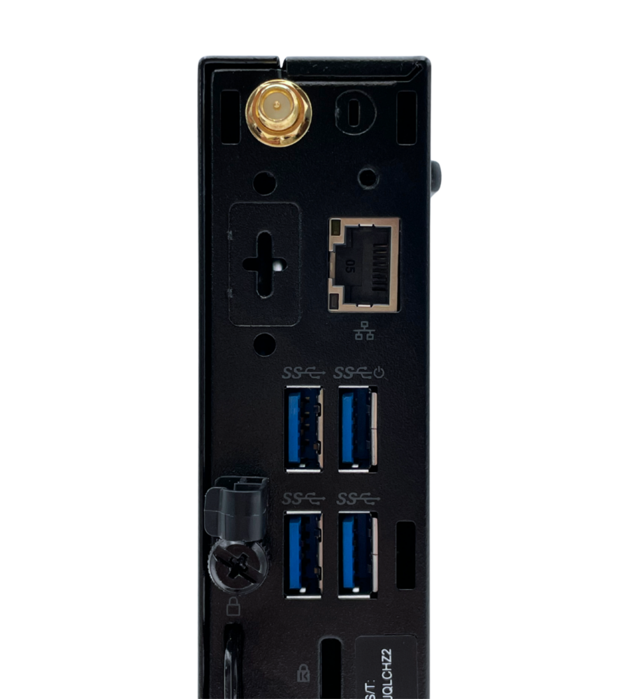 Dell Optiplex 7060 MFF • i5-8500T • 8GB • 128GB SSD + 500GB HDD • UHD 630 • Wi-Fi Dell Optiplex 7060 MFF • i5-8500T • 8GB • 128GB SSD + 500GB HDD • UHD 630 • Wi-Fi
