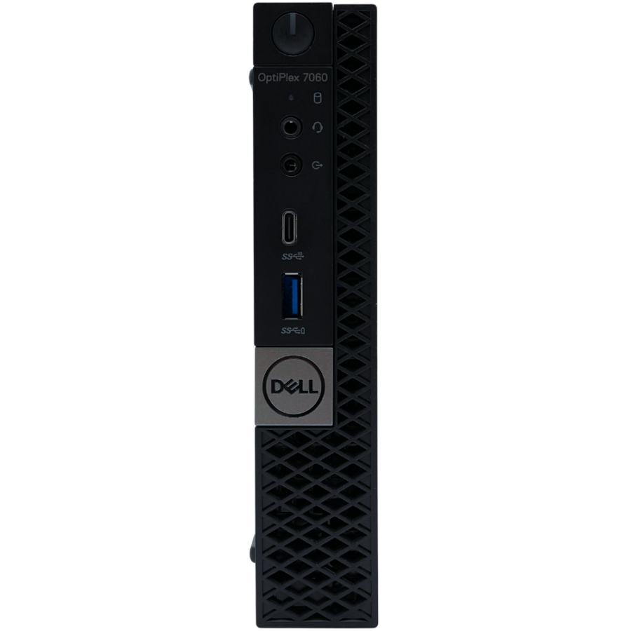 Dell Optiplex 7060 MFF • i5-8500T • 8GB • 128GB SSD + 500GB HDD • UHD 630 • Wi-Fi Dell Optiplex 7060 MFF • i5-8500T • 8GB • 128GB SSD + 500GB HDD • UHD 630 • Wi-Fi