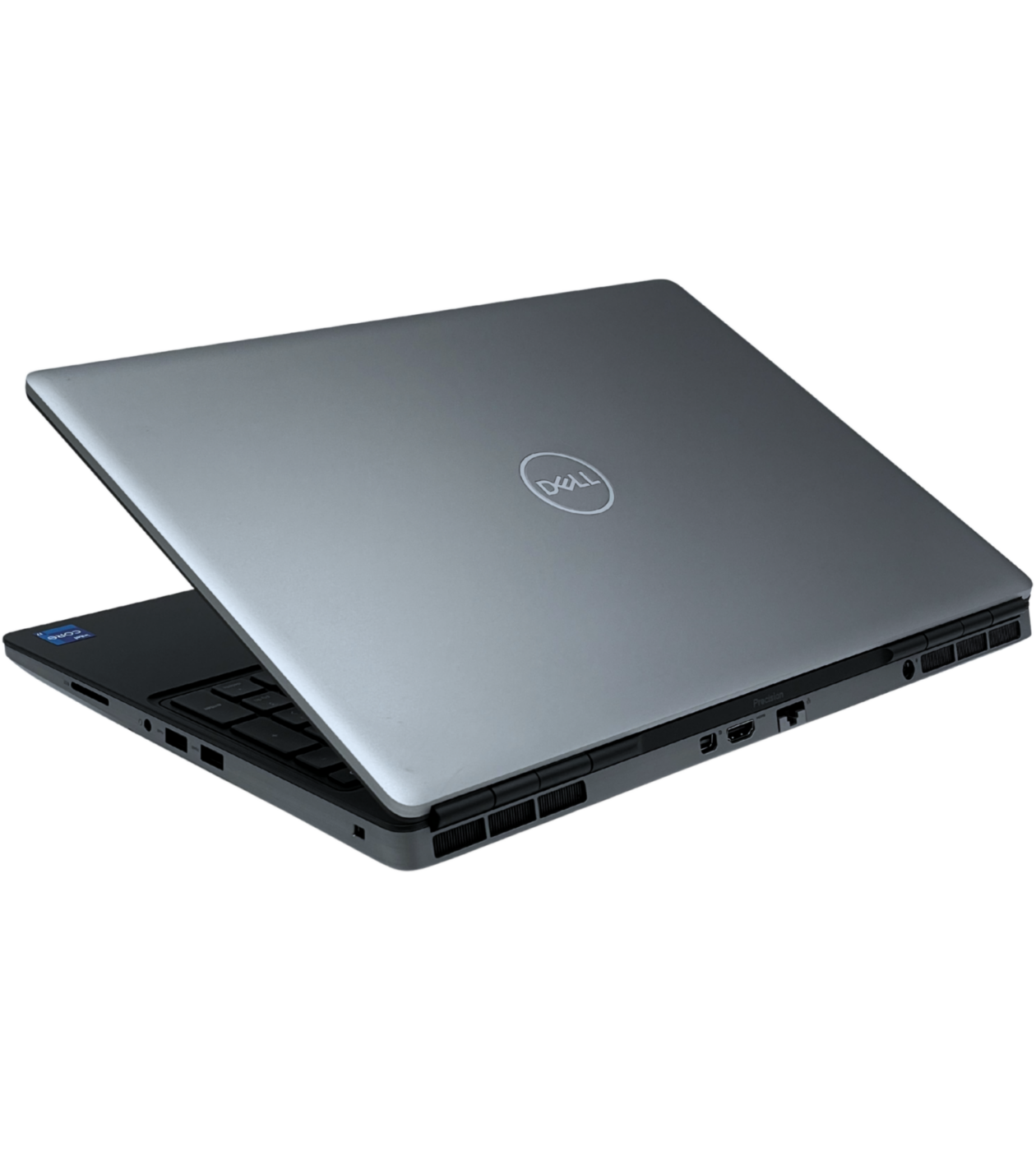Dell Precision 7560 widok górny na klapę matrycy